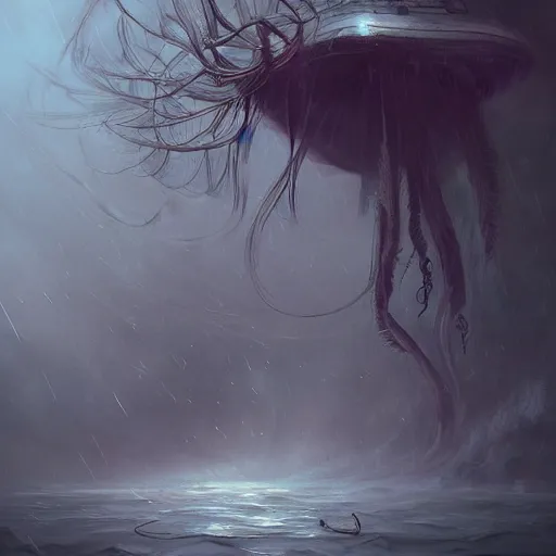 Prompt: lovecraftian horror by wlop