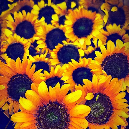 Image similar to flowers of the sun, realistic, photo studio, HDR, 8k, trending on Instagram