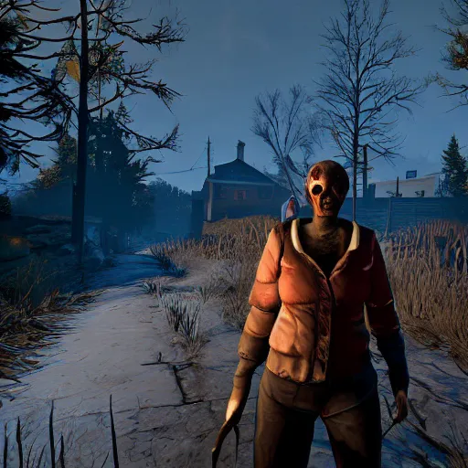 Image similar to Otzdarva as a survivor in Dead By Daylight