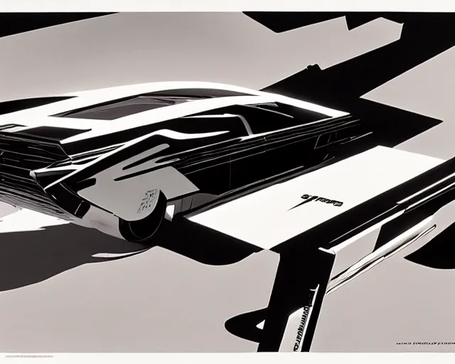 Image similar to syd mead