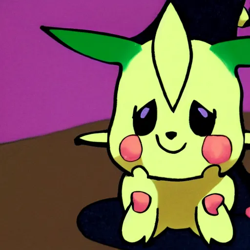 Image similar to heavily stoned pichu