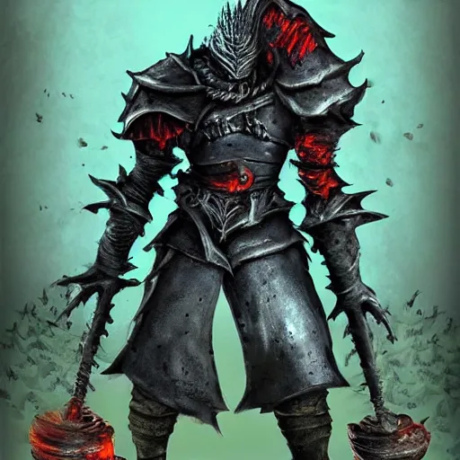 Image similar to Dark Souls by Dr. Seuss