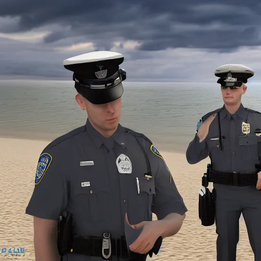 Image similar to officer k beach ultra realistic photorealistic highly detailed high quality 8 k