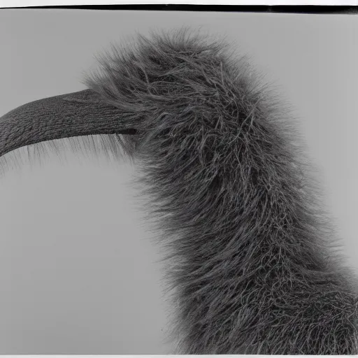 Prompt: x-ray photograph of Snuffleupagus