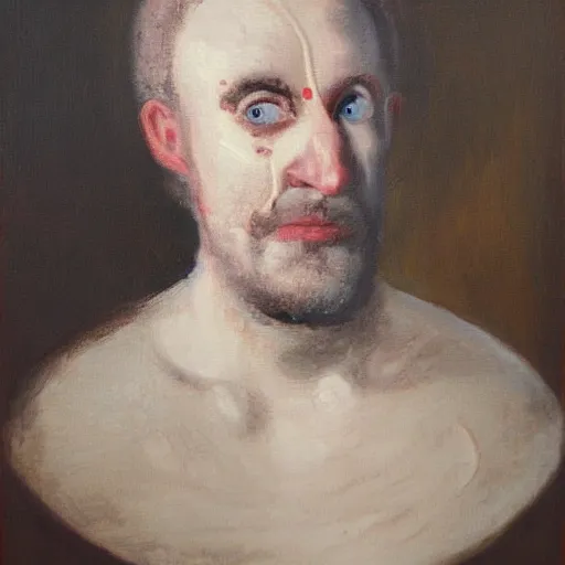 Image similar to sociopath-Simon painting by Thomas-Montacellinio