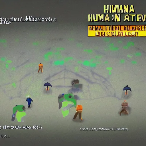 Prompt: human survival in a micro universe,