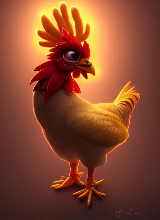 ArtStation - Chica the Chicken