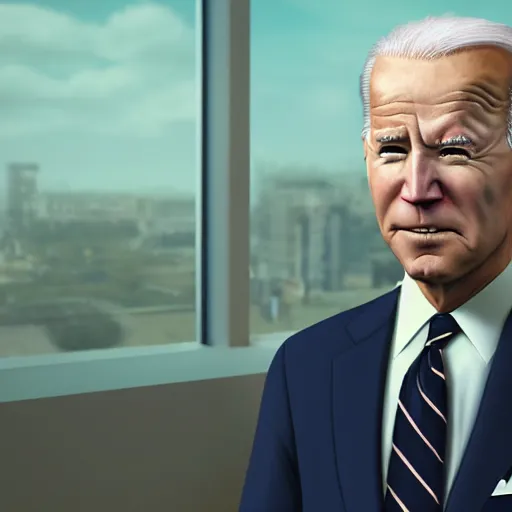 Prompt: joe biden at 20 years old, realistic artstyle, wide shot, dramatic lighting, octane render, hyperrealistic, high quality, highly detailed, HD, beautiful, cinematic, 8k, unreal engine, facial accuracy, anatomical accuracy, symmetrical