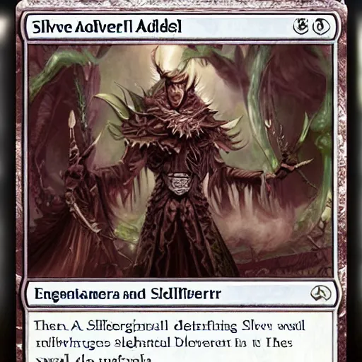 Prompt: silvergill adept, winterthorn blessing, in the style of Volkan Baga and Etienne Delessert