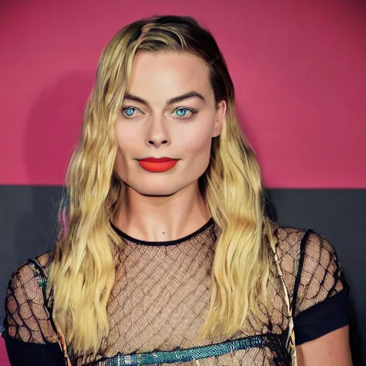 Image similar to Rastafarian margot robbie