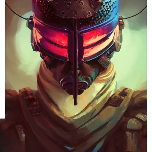 Image similar to cyberpunk viking helmet mask warrior goddess robot ninja fantasy, art gta 5 cover, official fanart behance hd artstation by jesper ejsing, by rhads, makoto shinkai and lois van baarle, ilya kuvshinov, ossdraws