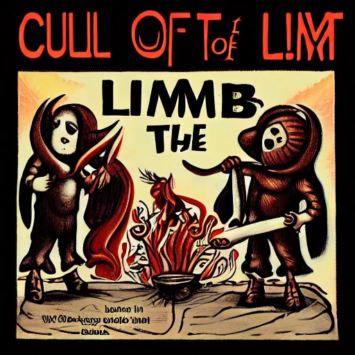 Prompt: cult of the lamb in a rubber hose style