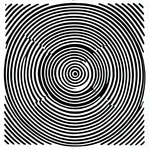 Image similar to black and white symbol by karl gerstner, monochrome, 8 k scan, centered, symetrical, satisfying, bordered