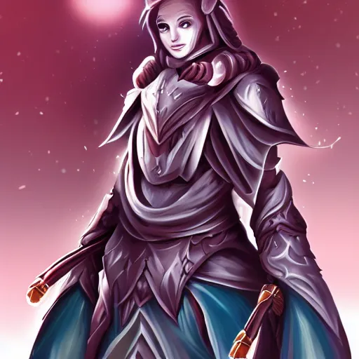 Image similar to warrior of light, of the black forest, digital art