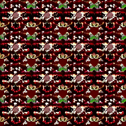 Prompt: christmas desktop wallpaper, seamless tile,