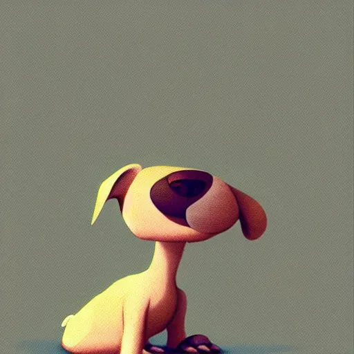 Image similar to goro fujita ilustration a cute puppy at home, painting by goro fujita, sharp focus, highly detailed, artstation