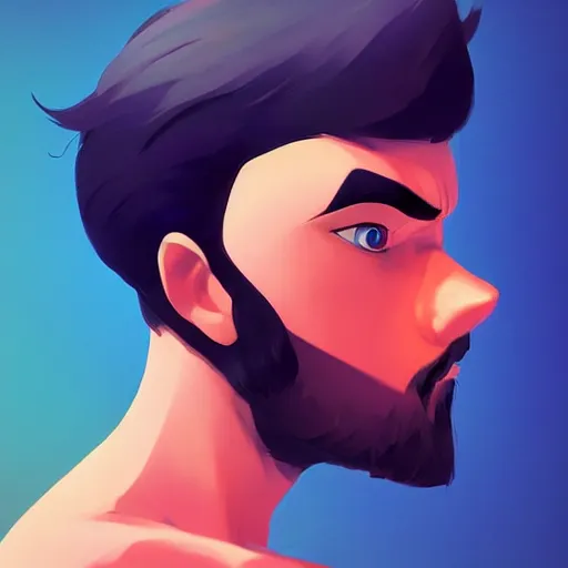 Image similar to face icon stylized minimalist sony playstation 5, loftis, cory behance hd by jesper ejsing, by rhads, makoto shinkai and lois van baarle, ilya kuvshinov, rossdraws global illumination