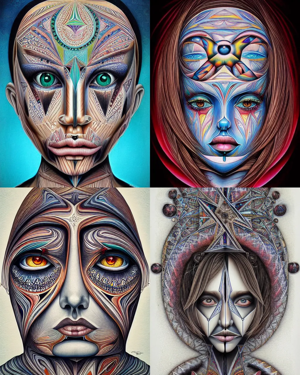 Prompt: symmetric!! portrait by chris saunders, masterpiece, ultra detailed, illustration