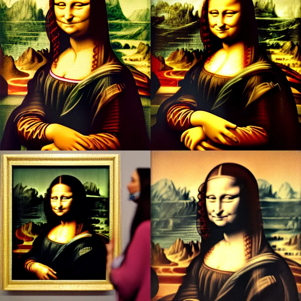 Image similar to portrait of a cat, mona lisa style, by leonardo da vinci