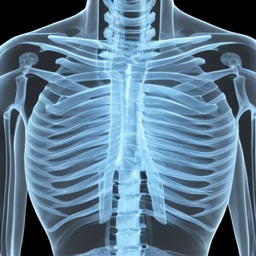 Image similar to chest x - ray