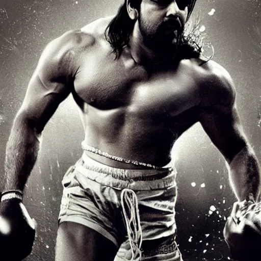 Image similar to rocky bhai