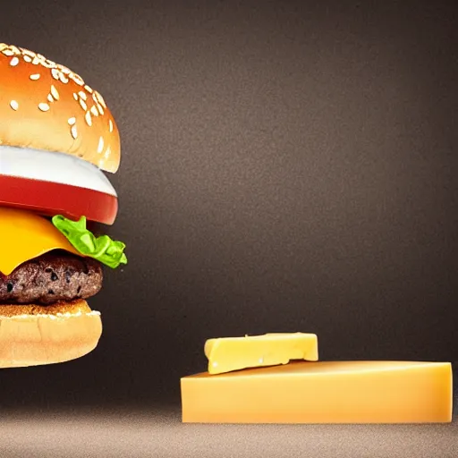 Prompt: a cow very happy about eating a cheese burger, highly detailed, photorealistic portrait, bright studio setting, studio lighting, crisp quality and light reflections