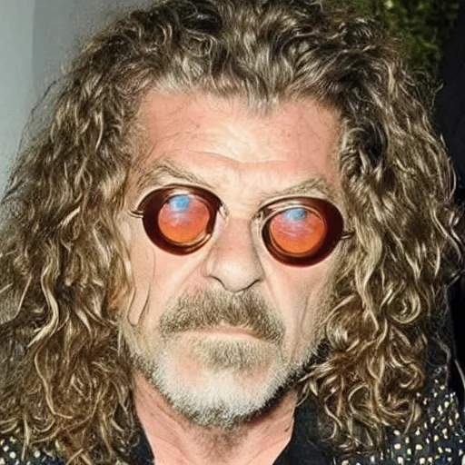 Image similar to fusion of robert plant and harry styles