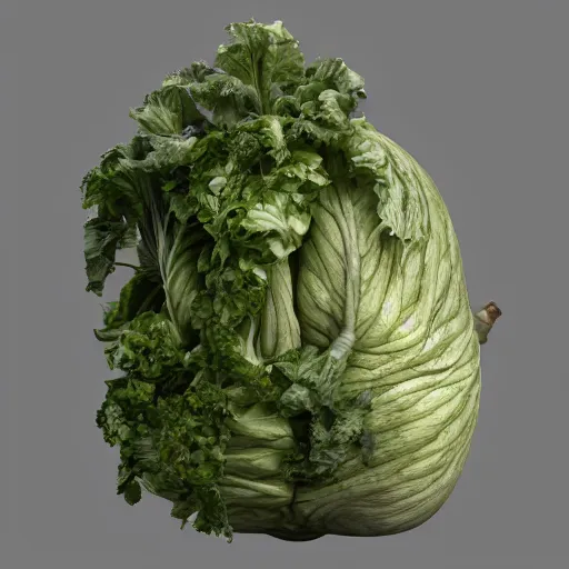 Image similar to hyperrealistic dslr film still of vegetable with human features, stunning 8 k octane comprehensive 3 d render, inspired by istvan sandorfi & greg rutkowski & unreal engine, perfect symmetry, dim volumetric cinematic lighting, extremely hyper - detailed, incredibly real lifelike attributes & flesh texture, intricate, masterpiece, artstation, stunning, 8 5 mm f 1. 4