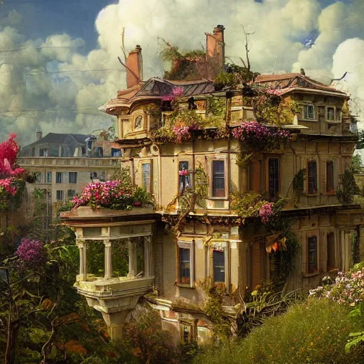 Prompt: paint surrealist 🏥🏘, ferdinand knab, high definition and detailed 4 k