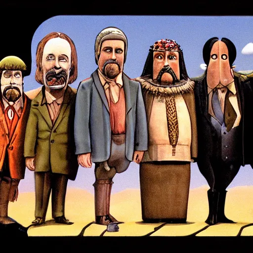 Image similar to monty python animation by terry gilliam