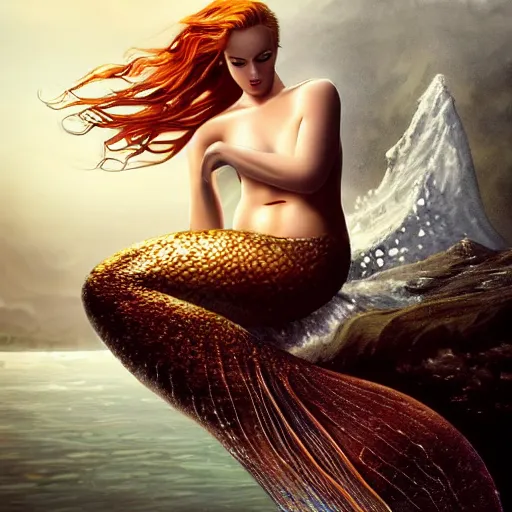 Prompt: a beautiful mermaid coming out of a pearl, beautiful art, stunning scenery, artstation, digital art, 8 k, highly detailed, graceful, trending on artstation, pearls, smooth, sharp focus, hyperrealistic