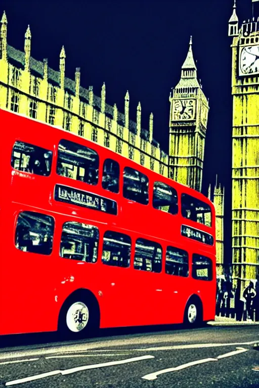 Image similar to london, in style of bo lundberg