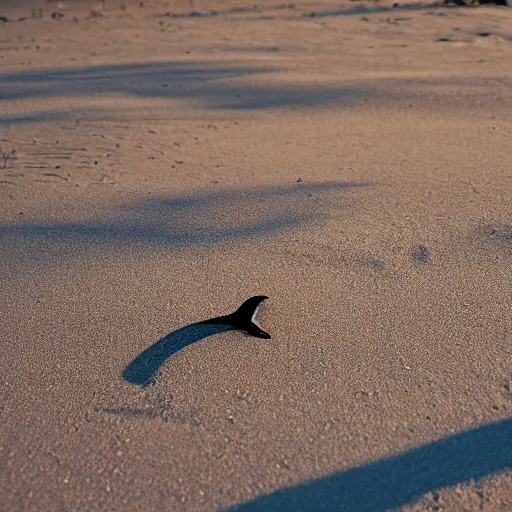 Image similar to photo of a penguin writing mathematics with a stick in the sand, sunset natural geographic, award winning