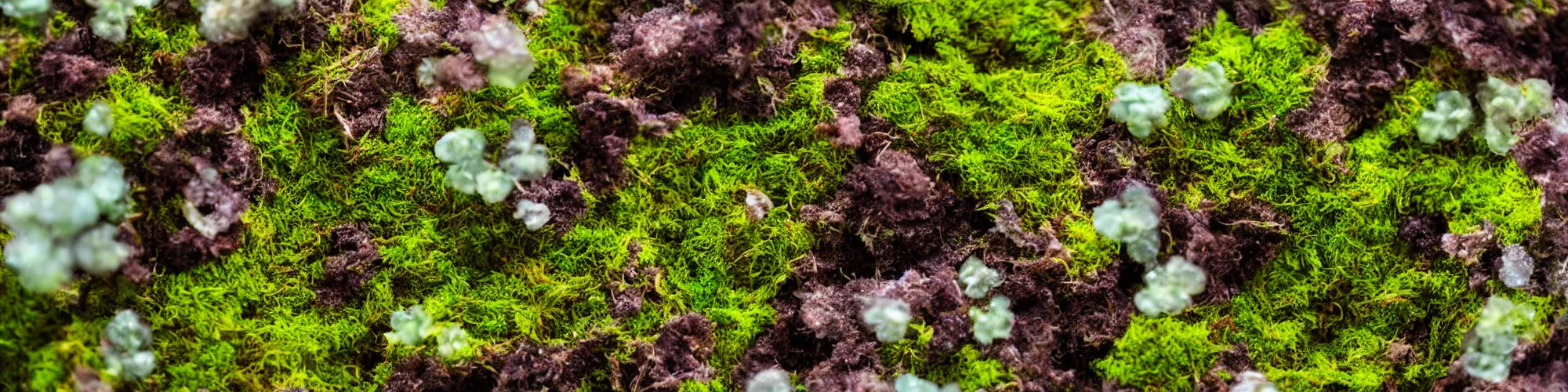 Image similar to moss terrarium, georgia o'keeffe, beautiful, bokeh