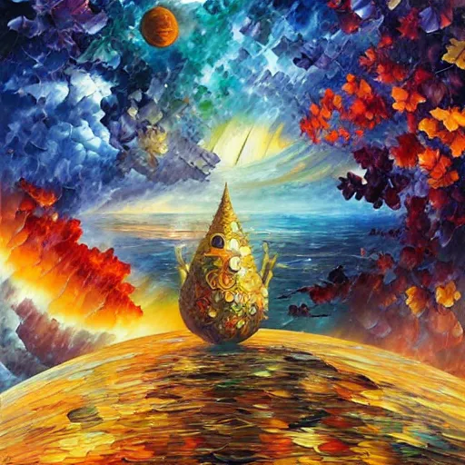 Image similar to art by android jones, james christensen, rob gonsalves, leonid afremov and tim white