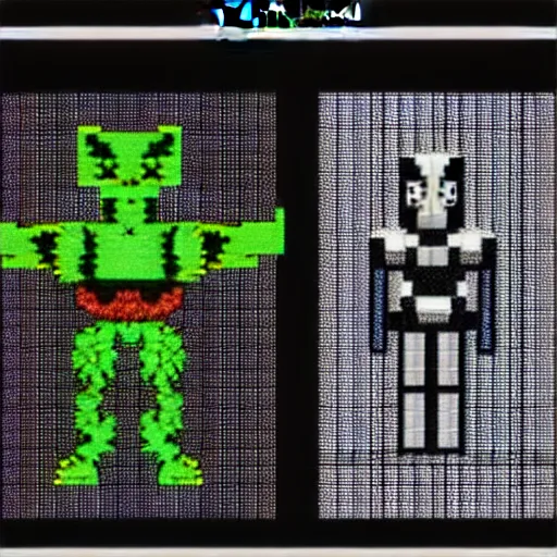 Prompt: pixel art sprite sheet, knight by giger, pixel art sprite sheet