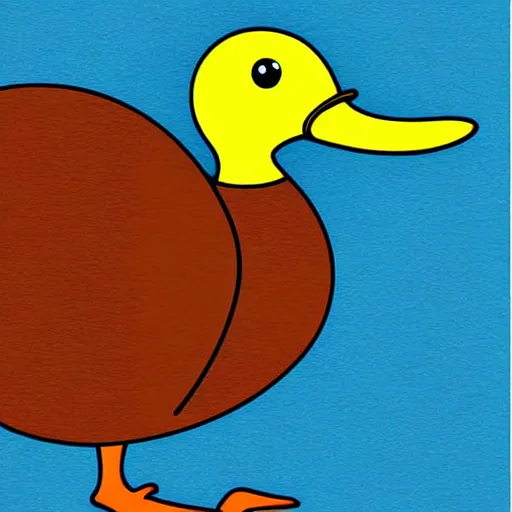 Image similar to a duck. moon background. blurred background. cartoon. digital art. high fidelity. high quality. digital art. cartoon.