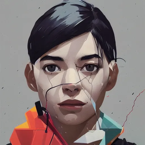 Image similar to Supreme x Half-Life : Alyx Profile Picture by Sachin Teng, asymmetrical, Organic Painting , Matte Painting, geometric shapes, hard edges, graffiti, street art,:2 by Sachin Teng:4