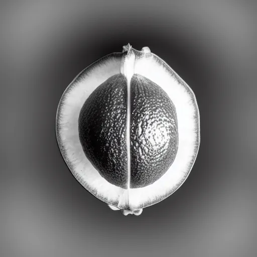 Prompt: an x - ray of a lemon, photography, highly detailed, highly realistic