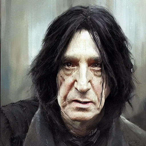 chewbacca severus snape by jeremy mann | Stable Diffusion