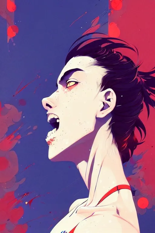 Image similar to a ultradetailed beautiful panting of a female volleyball player, by conrad roset, greg rutkowski and makoto shinkai, trending on artstation