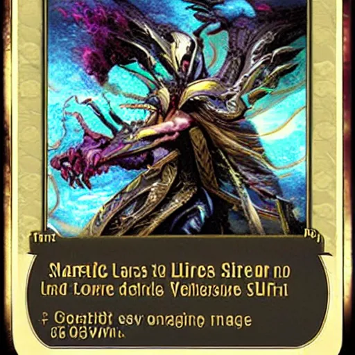 Image similar to magic the gathering art sliver tempest