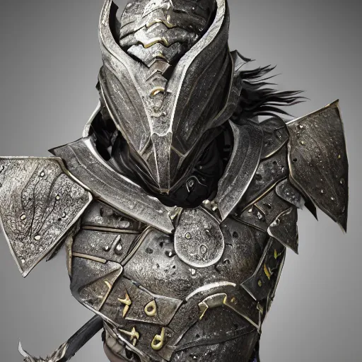 Prompt: hyperrealistic mixed media image of dragon bone armor from skyrim, stunning 3 d render inspired art by greg rutkowski and xiang duan and thomas eakes, perfect facial symmetry, flesh texture, realistic, highly detailed attributes and atmosphere, dim volumetric cinematic lighting, 8 k octane detailed render, post - processing, masterpiece,