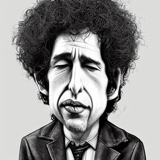 a finely detailed funny caricature illustration of bob | Stable ...