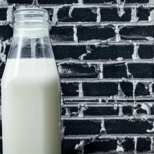 Image similar to bottle of milk inside a jail