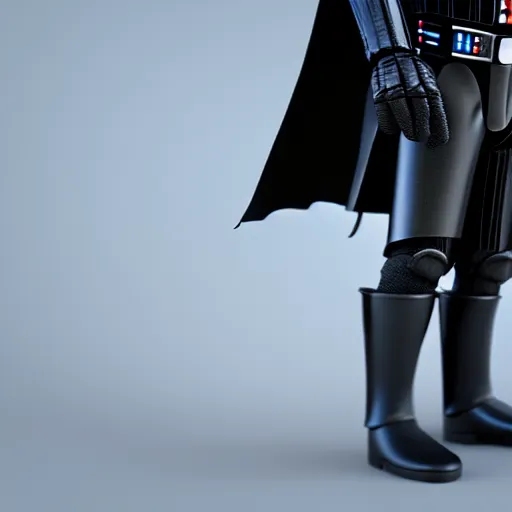 Image similar to darth vader, full body shot, pixar, disney, 3 d render, octane render, 4 k, hd