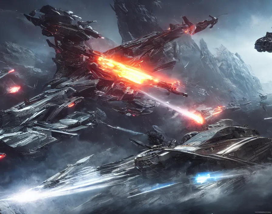 Image similar to futuristic battle, futuristic armor and tanks, beautiful texture, beautiful graphics, fantasy artwork, very beautiful scenery, hd, hdr, ue 5, ue 6, unreal engine 5, cinematic 4 k wallpaper, 8 k, ultra detailed, by popular digital, details, beautiful image ever created, high resolution, artstation, award winning