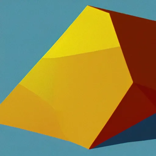 Prompt: Low-poly polygon