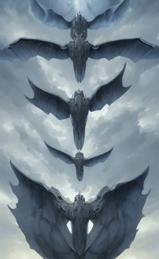 Prompt: wyvern, soft grey and blue natural light, crepuscular rays, intricate, digital painting, artstation, concept art, smooth, sharp focus, illustration, art by greg rutkowski and luis rollo and gil elvgren, symmetry!