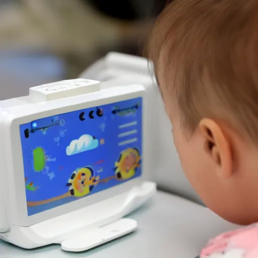 Image similar to a baby computer